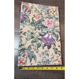 Vintage Fruit Fabric Photo Album